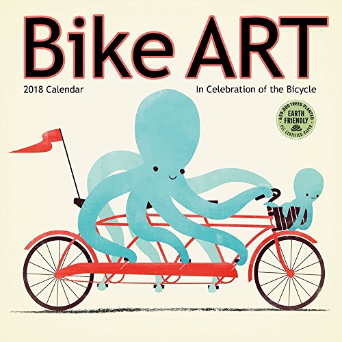 9781631362507: Bike Art 2018 Mini Wall Calendar: In Celebration of the Bicycle
