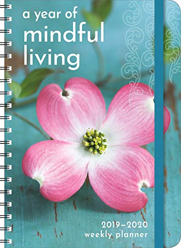 Stock image for A Year of Mindful Living 2020 On-the-Go Weekly Planner: 17-Month Calendar with Pocket (Aug 2019 - Dec 2020, 5" x 7" closed) for sale by Open Books