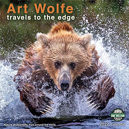 Beispielbild fr Art Wolfe 2022 Wall Calendar: Travels to the Edge - Nature Photography From Around the World zum Verkauf von GF Books, Inc.