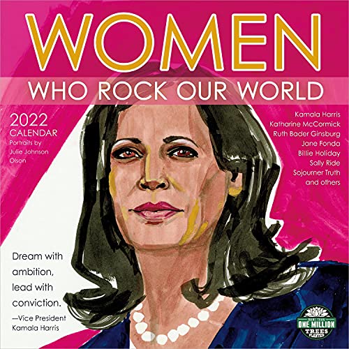Imagen de archivo de Women Who Rock Our World 2022 Wall Calendar a la venta por Books Unplugged