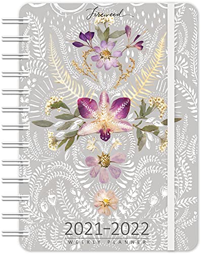 9781631368349: FIREWEED 2021 - 2022 On-the-Go Weekly Planner: 17-Month Calendar with Pocket (Aug 2021 - Dec 2022, 5" x 7" closed)