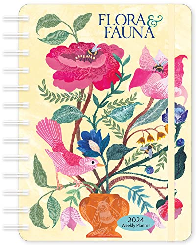 Flora & Fauna 2024 Weekly Planner: By Malin Gyllensvaan (Calendar)