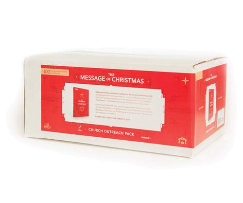 9781631463488: Message of Christmas Campaign Edition 100-Pack with Door