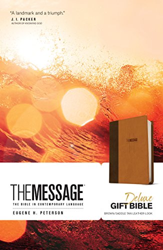 Beispielbild fr The Message : The Bible in Contemporary Language zum Verkauf von Better World Books