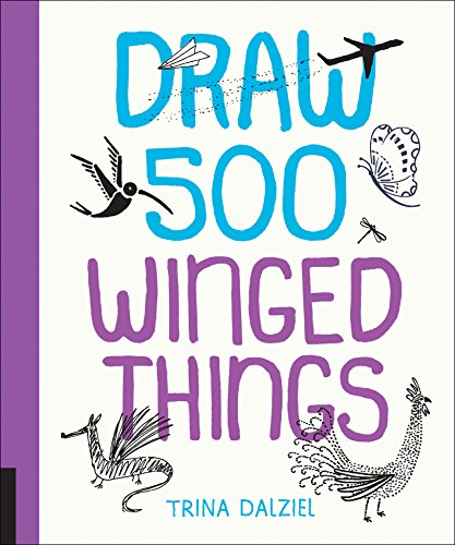 Stock image for Draw 500 Winged Things for sale by AwesomeBooks