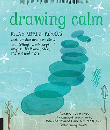 Imagen de archivo de Drawing Calm: Relax, refresh, refocus with 20 drawing, painting, and collage workshops inspired by Klimt, Klee, Monet, and more a la venta por SecondSale