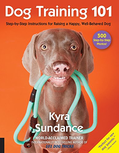 Stock image for Dog Training 101: Step-by-Step Instructions for raising a happy well-behaved dog (Dog Tricks and Training) for sale by SecondSale