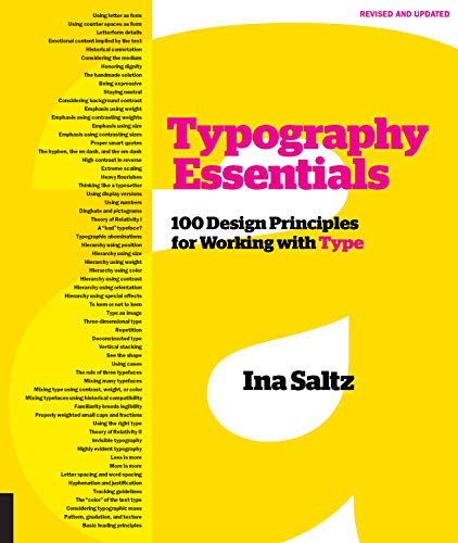 Beispielbild fr Typography Essentials zum Verkauf von Blackwell's