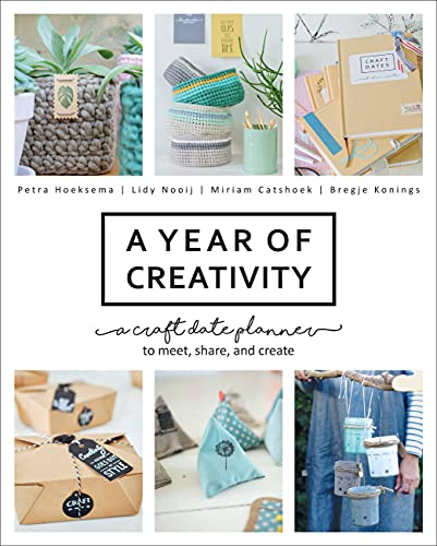 9781631598173: A Year of Creativity: A Craft Date Planner to Meet, Share, and Create