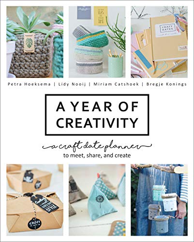 Stock image for A Year of Creativity: A Craft Date Planner to Meet, Share, and Create for sale by SecondSale
