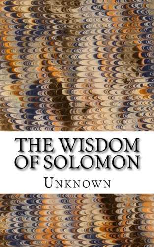 Stock image for The Wisdom of Solomon for sale by ZBK Books
