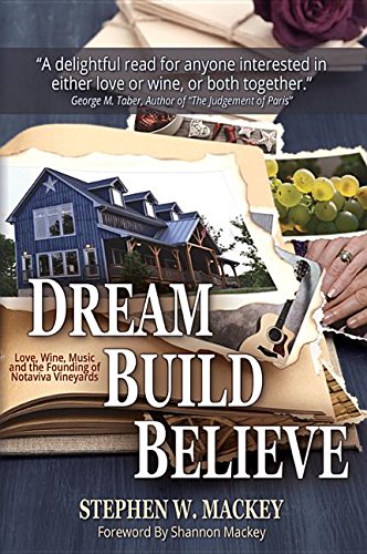 Stock image for Dream, Build, Believe: The Founding of Notaviva Vineyards for sale by Goodwill