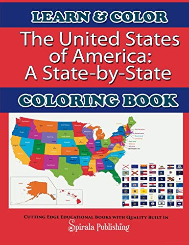 Beispielbild fr The United States of America: A State-By-State Coloring Book zum Verkauf von GF Books, Inc.