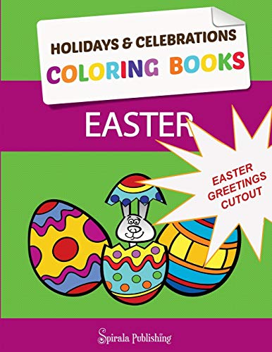 Beispielbild fr Easter Coloring Book Greetings: Color and Cut Out Your Special Easter Greetings: Coloring Pages and Cut Outs for Kids zum Verkauf von Lucky's Textbooks