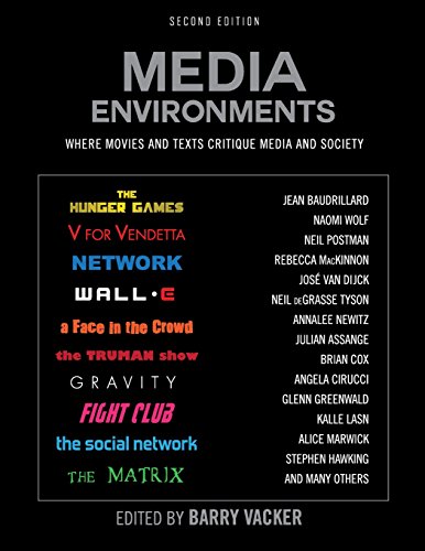 9781631890024: Media Environments: Where Movies and Texts Critique Media and Society (Second Edition)