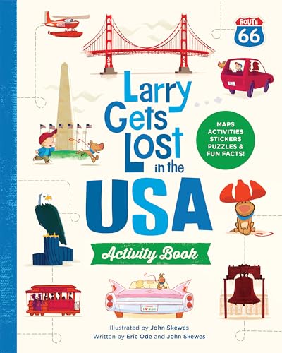 Beispielbild fr Larry Gets Lost in the USA Activity Book zum Verkauf von Chaparral Books