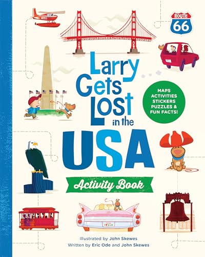 Imagen de archivo de Larry Gets Lost in the USA Activity Book a la venta por Chaparral Books