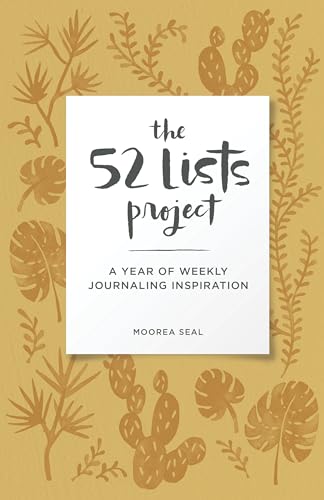 Stock image for The 52 Lists Project Botanical Pattern: A Year of Weekly Journaling Inspiration (A Guided Self-Love Journal with Prompts , Photos, and Illustrations) for sale by Housing Works Online Bookstore