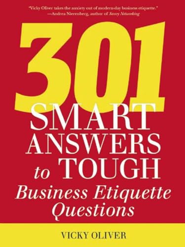 Imagen de archivo de 301 Smart Answers to Tough Business Etiquette Questions a la venta por Book Outpost