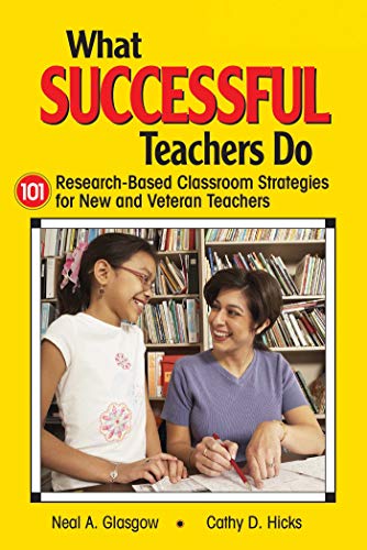 Stock image for What Successful Teachers Do: 101 Research-Based Classroom Strategies for New and Veteran Teachers for sale by SecondSale