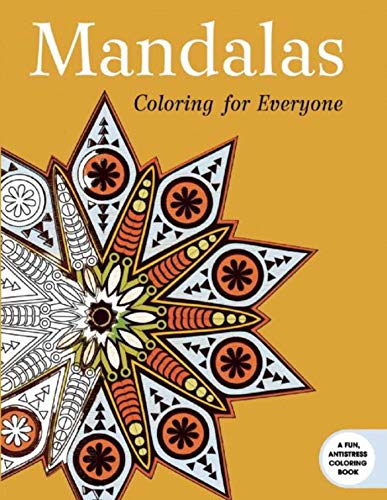 9781632206480: Mandalas Adult Coloring Book: Coloring for Everyone