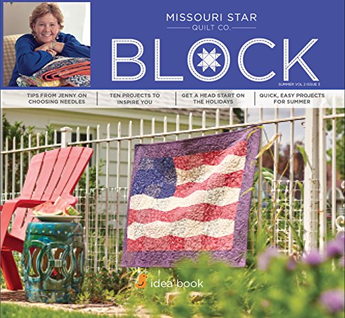 9781632240101: Quilting Idea Book Block Magazine Summer 2015 Vol 2 Issue 3