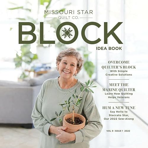 Beispielbild fr Block Idea Book by Missouri Star Quilt Co. Volume 9 Issue 1 2022 zum Verkauf von ThriftBooks-Dallas
