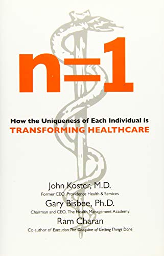 Imagen de archivo de n=1: How the Uniqueness of Each Individual Is Transforming Healthcare a la venta por SecondSale