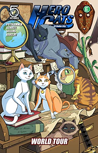 Beispielbild fr Hero Cats of Stellar City Volume 4: World Tour zum Verkauf von BooksRun