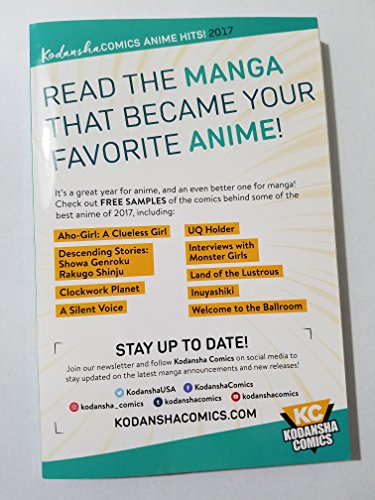 Stock image for Kodansha Comics Anime Hits! 2017 for sale by Wonder Book