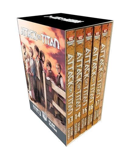 Attack on Titan Season 3 Part 1 Manga Box Set by Isayama Hajime: Used