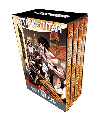 Stock image for Attack on Titan Season 1 Part 2 Manga Box Set Volume 5 8 for sale by PBShop.store US