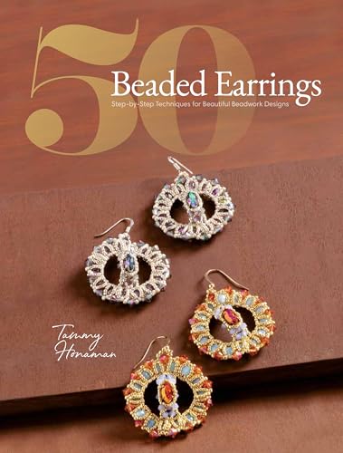 Stock image for 50 Beaded Earrings: Step-by-Step Techniques for Beautiful Beadwork Designs for sale by Brook Bookstore