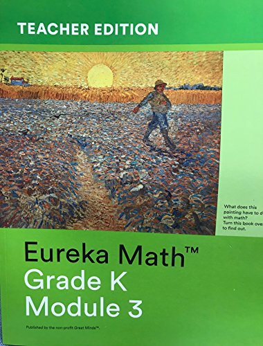 Imagen de archivo de Eureka Math - a Story of Units Grade K Teacher Edition Book #3 (Module 3) Grade K Teacher Edition Book #3 (Module 3) a la venta por ThriftBooks-Atlanta