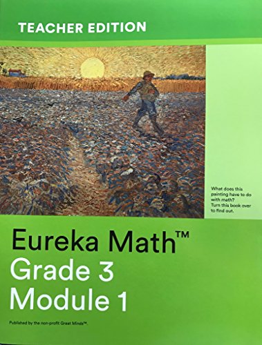 Beispielbild fr Eureka Math GRade 3 Module 1 Teachers Edition zum Verkauf von BooksRun