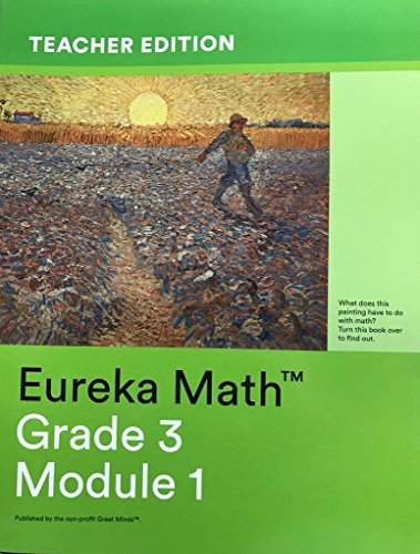 Stock image for Eureka Math GRade 3 Module 1 Teachers Edition for sale by SecondSale