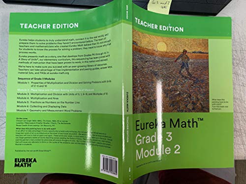 Beispielbild fr Eureka Math Teacher Edition Grade 3 Module 2 Place Value and Problem Solving with Units of Measure zum Verkauf von KuleliBooks