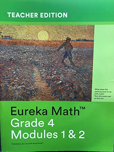 Stock image for Eureka Math Grade 4 Module 1&2 Teachers Edition for sale by More Than Words