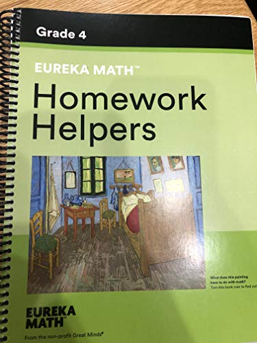 Stock image for Eureka Math - a Story of Units Grade 4 Homework Helper Grade 4 Homework Helper for sale by HPB-Red