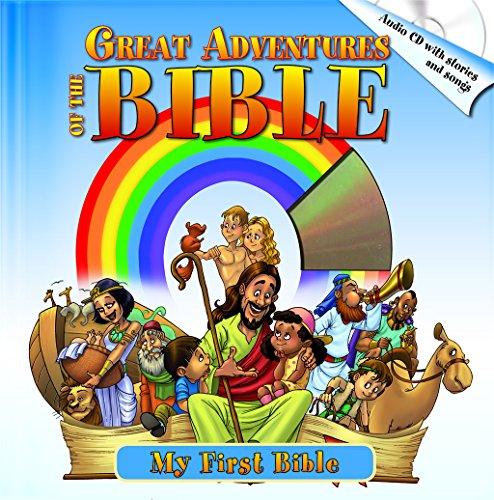 Stock image for Great Adventures of the Bible: Best Bible Stories, Including Audio CD with Stories & Songs (My First Bible) for sale by HPB-Emerald