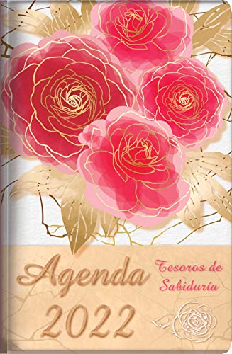 9781632642455: Tesoros de Sabidura -2022 Agendas - Rosas Rojas: Con Un Pensamiento Motivador O Un Versculo de la Biblia Para Cada Da del Ao