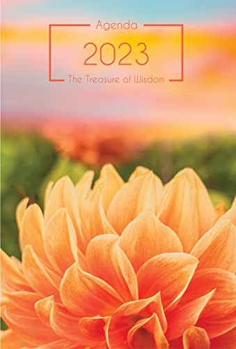 Stock image for The Treasure of Wisdom - 2023 Daily Agenda - Dahlia: A Daily Calendar, Schedule, and Appointment Book with an Inspirational Quotation or Bible Verse f for sale by ThriftBooks-Atlanta