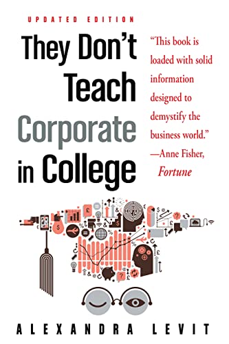 Beispielbild fr They Dont Teach Corporate in College, Updated Edition zum Verkauf von Goodwill