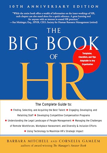 Stock image for The Big Book of HR, 10th Anniversary Edition for sale by SecondSale