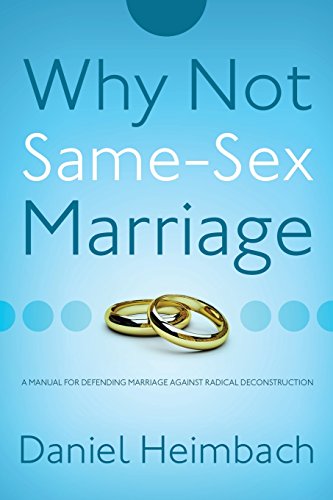 Beispielbild fr Why Not Same-Sex Marriage? zum Verkauf von ThriftBooks-Dallas
