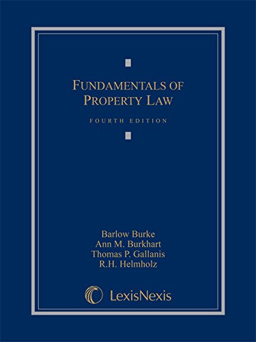 Beispielbild fr Fundamentals of Property Law (2015) zum Verkauf von SecondSale