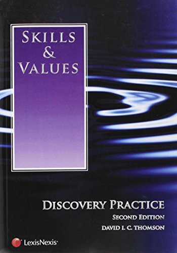 9781632812223: Skills & Values: Discovery Practice