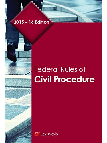 Beispielbild fr Federal Rules of Civil Procedure (2015 - 2016) zum Verkauf von DFTP Holdings