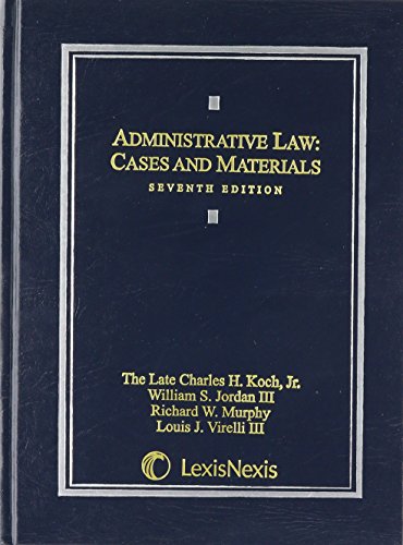 9781632833778: Administrative Law: Cases and Materials