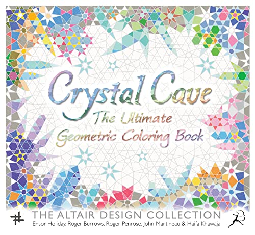 Beispielbild fr Crystal Cave: The Ultimate Geometric Coloring Book (Wooden Books) zum Verkauf von BooksRun